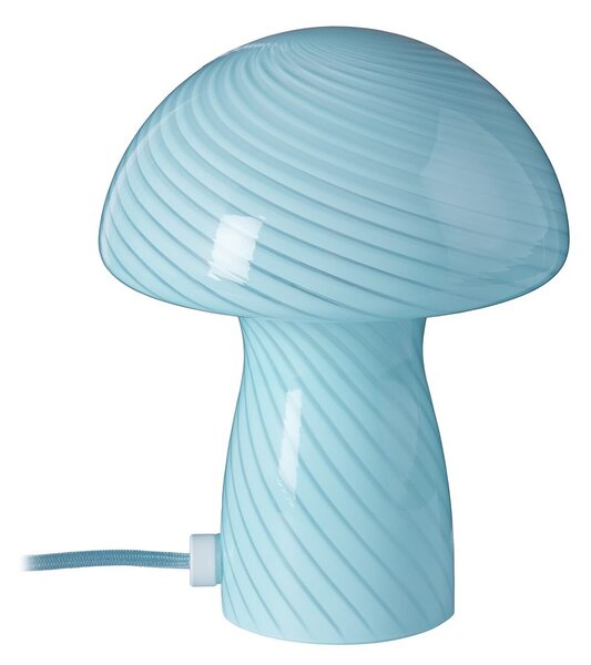 FUNGI TOWN Mini stolní lampa - sv. modrá