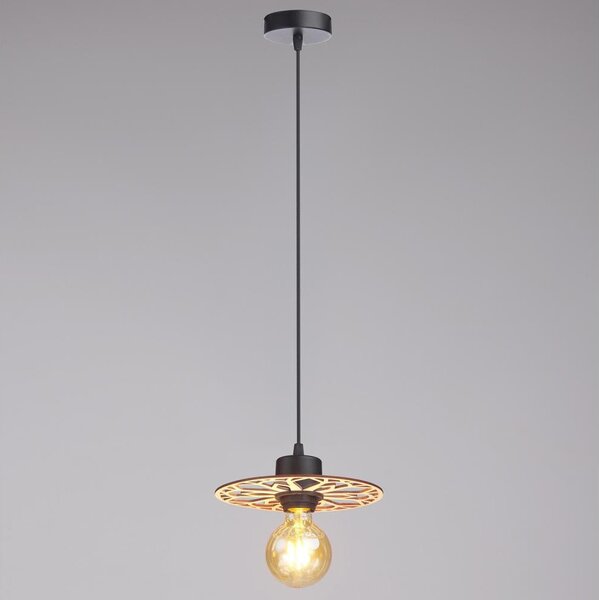 Lustr na lanku FALCO 1xE27/60W/230V pr. 20 cm béžová