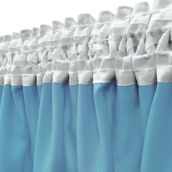 Závěs řasící pásce Heaven blankytne modrý Barva Blankytna modrá Rozměry 140x160 cm