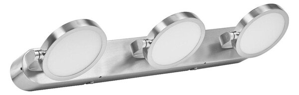 Chytré LED koupelnové světlo IP44 3 x ROUND, laditelná bílá