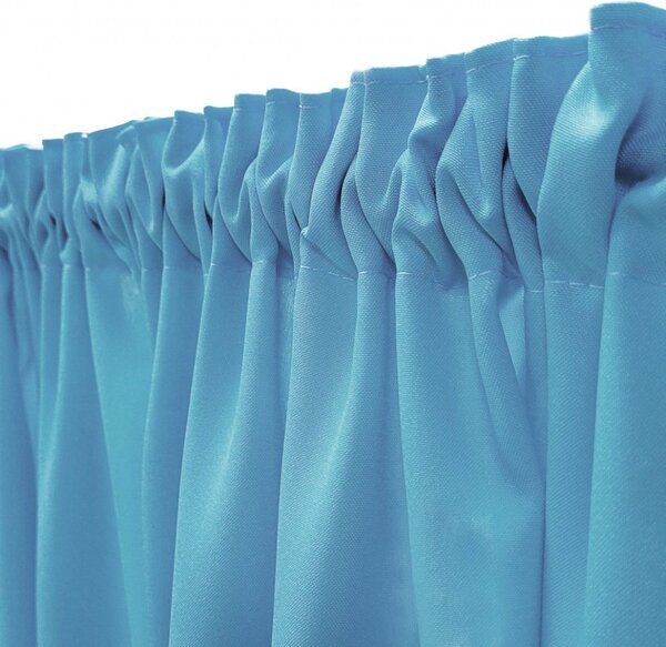 Závěs řasící pásce Heaven blankytne modrý Barva Blankytna modrá Rozměry 140x160 cm