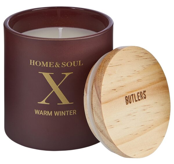 HOME & SOUL Vonná svíčka se sójovým voskem Warm Winter