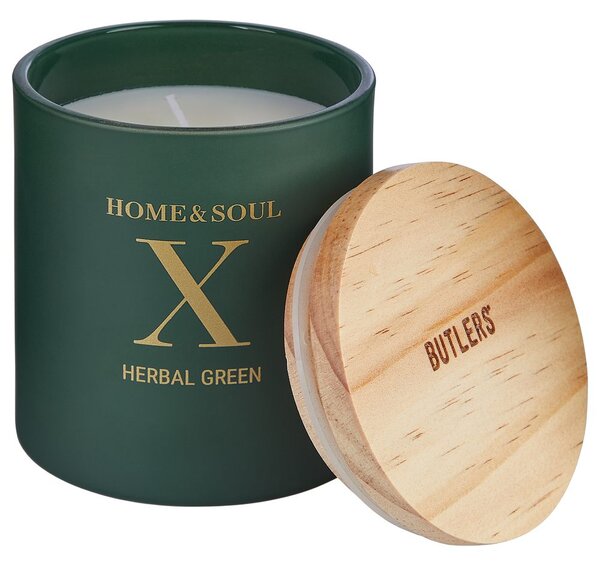 HOME & SOUL Vonná svíčka se sójovým voskem "Herbal Green"