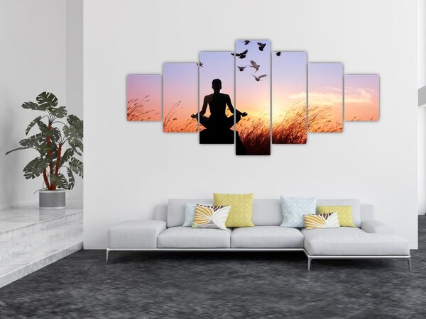 Obraz - Meditace (210x100 cm)