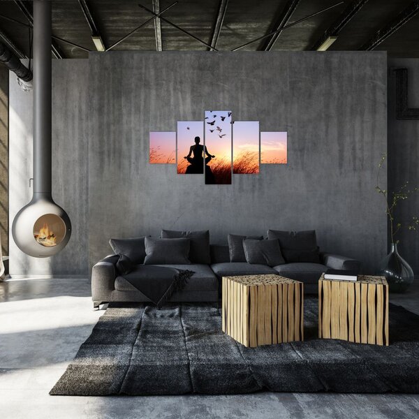 Obraz - Meditace (125x70 cm)