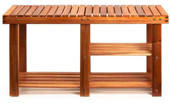 Deuba Botník a lavice 2v1 akát - 87x30x45 cm