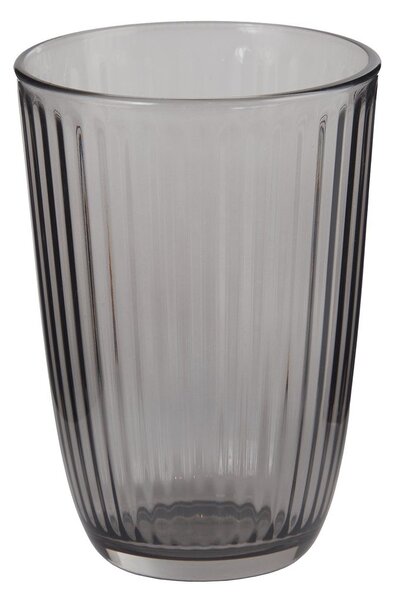 LINEE Sklenice 390 ml - šedá