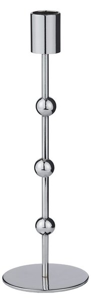 ORB Svícen 24 cm - stříbrná
