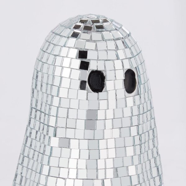 DISCO Malý duch 10 cm - stříbrná
