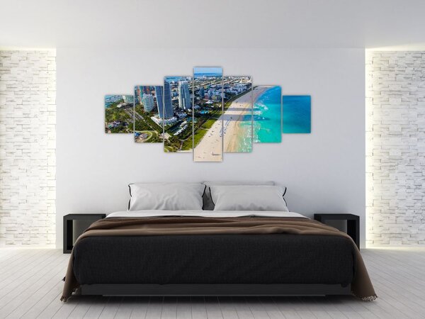 Obraz - Miami, Florida (210x100 cm)