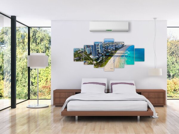 Obraz - Miami, Florida (210x100 cm)