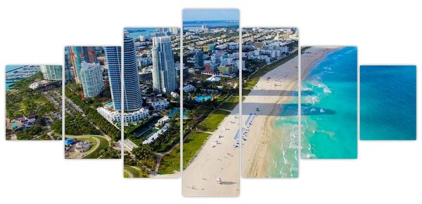 Obraz - Miami, Florida (210x100 cm)