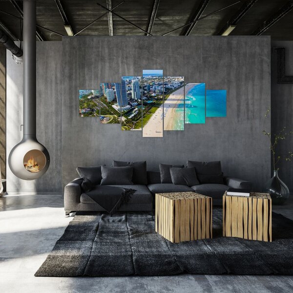 Obraz - Miami, Florida (210x100 cm)