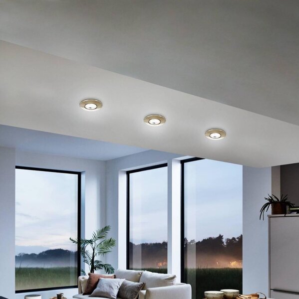 Eglo 75765 - SADA 3x LED Podhledové svítidlo ZUJAR LED/3,4W/230V chrom