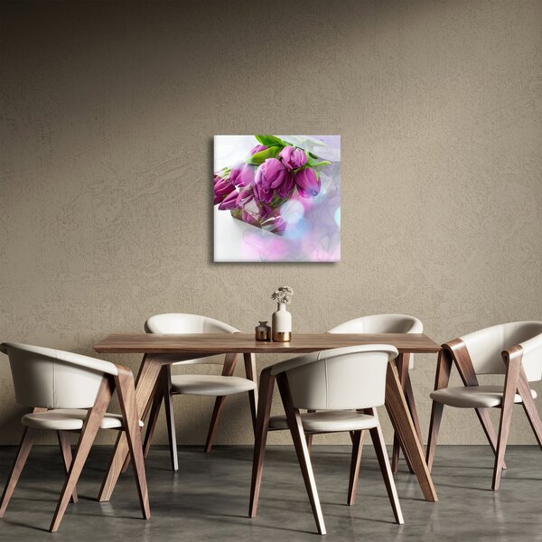 Obraz - kytice tulipánů (30x30 cm)