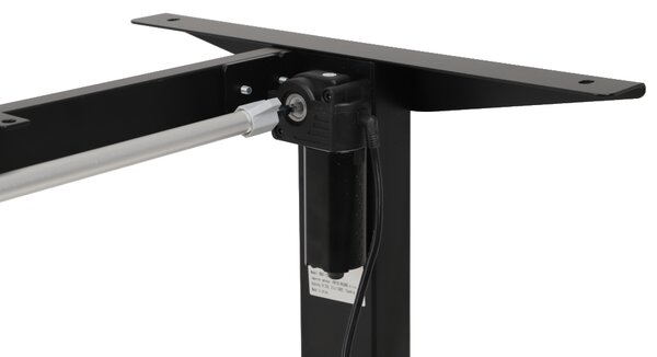 Výškově nastavitelná stolová podnož BestBerg BBAT-FB / výška 70-114 cm / černá