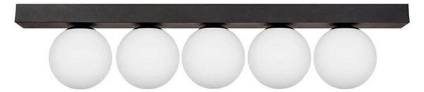 Zuma Line 1202 - Stropní svítidlo SPHERE 5xG9/8W/230V černá