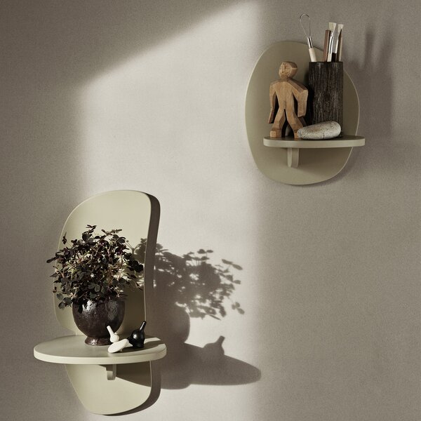 Ferm Living designové police Pilu Shelf Large