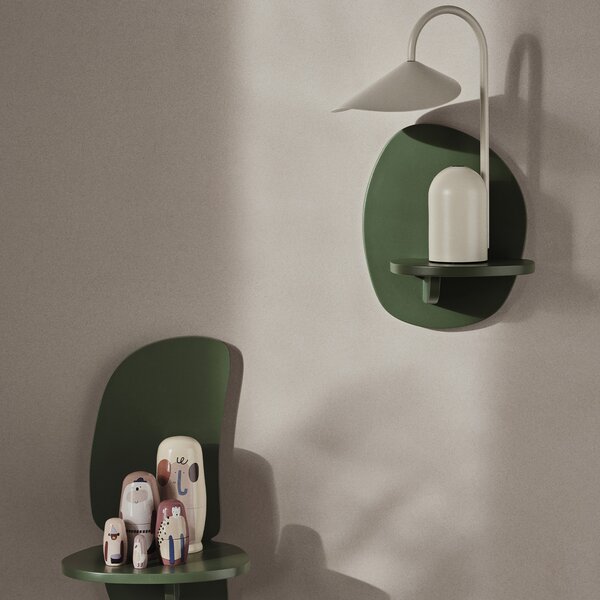 Ferm Living designové police Pilu Shelf Large