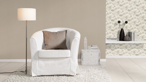 RASCH | Vliesová tapeta na zeď Liverna 555868 | 0,53 x 10,05 m | hnědá, fialová