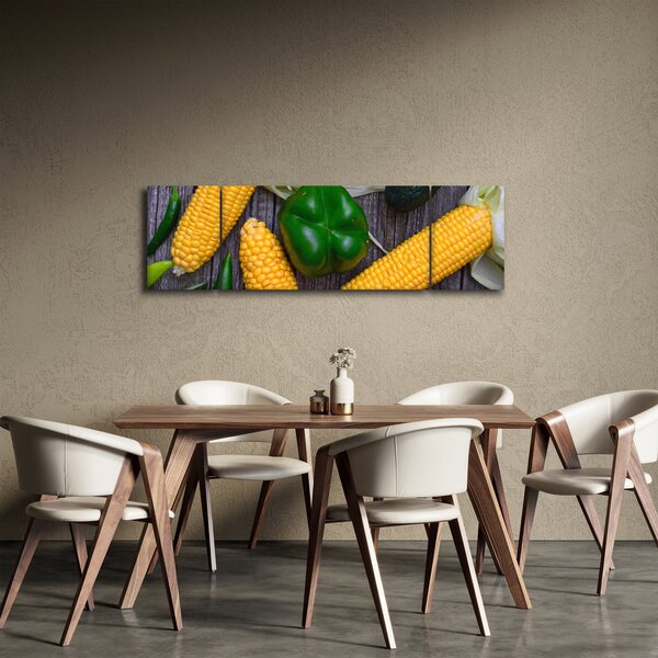 Obraz zeleniny (170x50 cm)