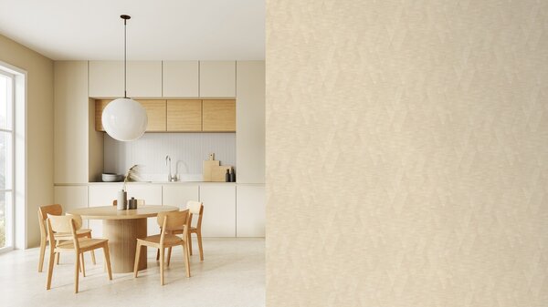 RASCH | Vliesová tapeta na zeď Liverna 417241 | 0,53 x 10,05 m | béžová, krémová