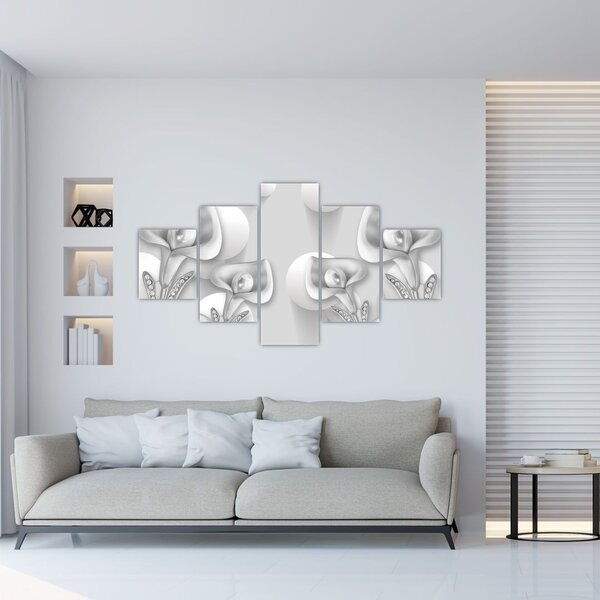 Obraz - Květinová design (125x70 cm)