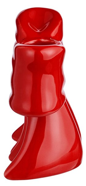 PRESENT Svícen mašle 10 cm - červená