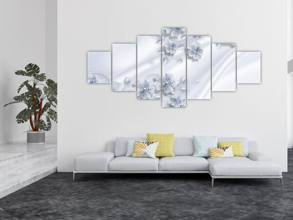 Obraz - Květinový design (210x100 cm)