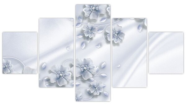 Obraz - Květinový design (125x70 cm)