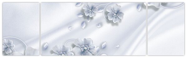 Obraz - Květinový design (170x50 cm)