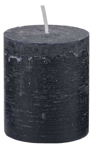 RUSTIC Svíčka 8 cm - černá