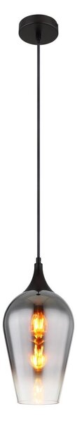 Globo 15552H3 - Lustr na lanku LAVUS 1xE27/60W/230V pr. 18 cm černá