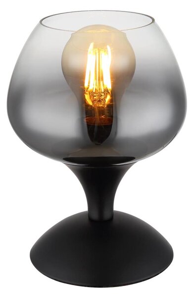 Globo 15548T2 - Stolní lampa MAXY 1xE27/40W/230V černá