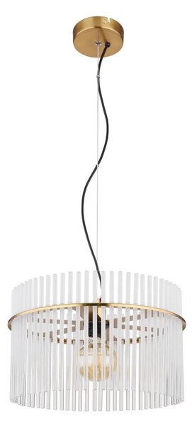 Globo 15698HM - Lustr na lanku GORLEY 1xE27/60W/230V pr. 40 cm zlatá