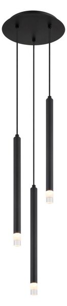 Globo 15629-3 - Lustr na lanku BLAKE 3xG9/4W/230V pr. 24 cm černá
