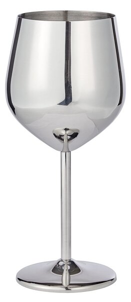 MANHATTAN LOUNGE Pohár na víno 400 ml - stříbrná