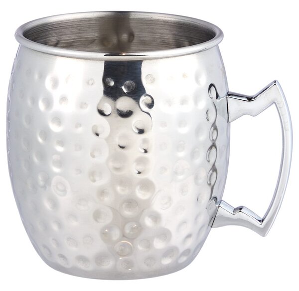 MOSCOW MULE Hrnek tepaný 470 ml - stříbrná