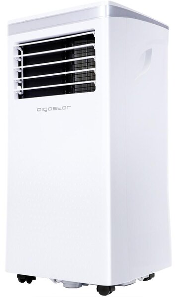 Aigostar - Chytrá mobilní klimatizace 3v1 1003W/230V 9000 BTU Wi-Fi bílá + dálkí