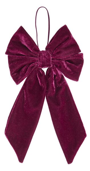 PRESENT Mašle 15 cm - bordó