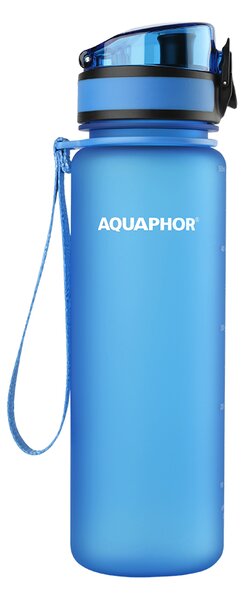 Modrý lahev na vodu, 500 ml, Aquaphor