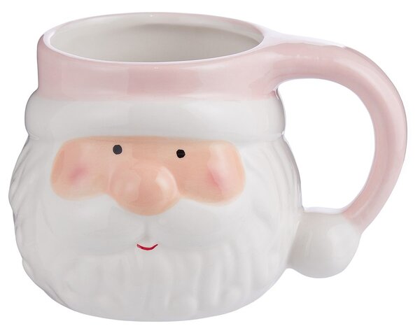 SANTA Hrnek 400 ml - růžová