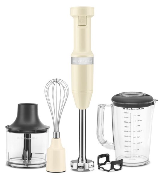 KitchenAid tyčový mixér s příslušenstvím 5KHBV83 - mandlová