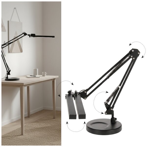 Brilagi - LED Stmívatelná stolní lampa VARIO LED/15W/230V 3000-6000K černá