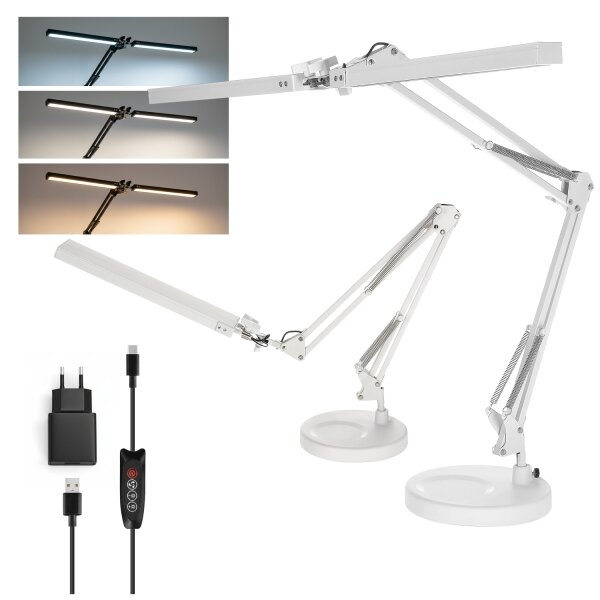 Brilagi - LED Stmívatelná stolní lampa VARIO LED/15W/230V 3000-6000K bílá