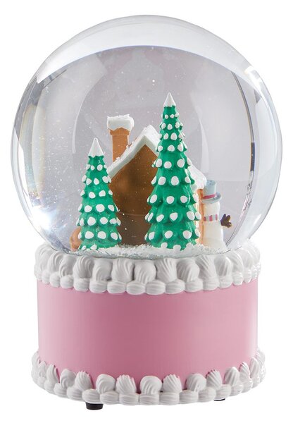 X-MAS Sněhová koule hrací 12 cm