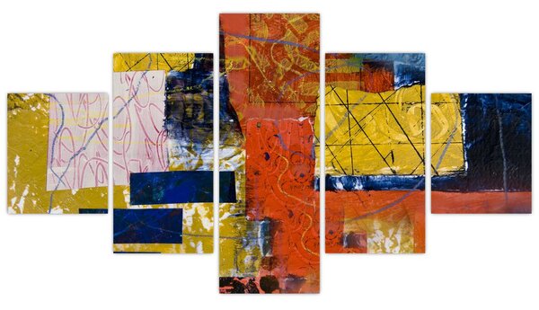 Obraz - Abstrakce (125x70 cm)