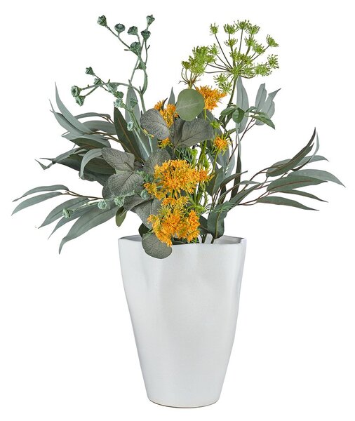 ORGANIC Váza 30 cm - bílá
