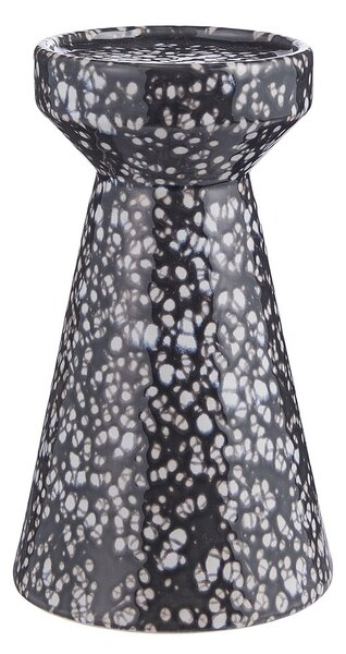 SPECKLE Stojan na sloupové svíčky 19 cm - černá
