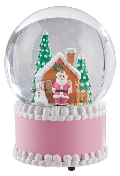 X-MAS Sněhová koule hrací 12 cm